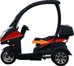 REGAL RAPTOR K1 Arka Yan Granaj Sol Kırmızı