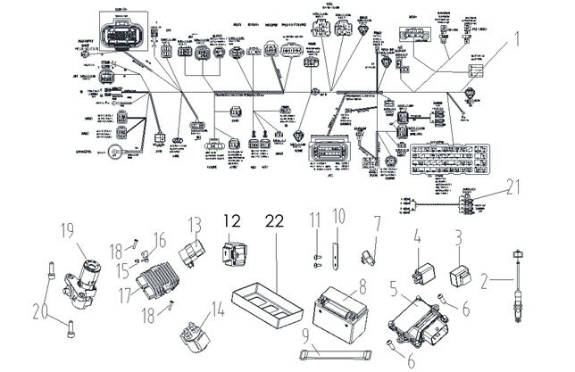 VOGE 500 AC CDI BEYİN ECU