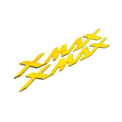 YAMAHA XMAX 2012 - 2025 UYUMLU SELE ALTI METAL YAZI SETİ GOLD