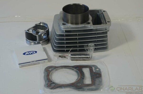 CG 150 SİLİNDİR SETİ 65,5 MM (15 PRN) SİLVER CTVR
