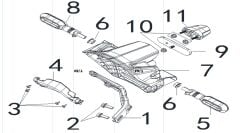 VOGE 500 AC PLAKA LAMBASI