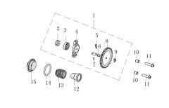 YUKİ GELATO 150 YAĞ POMPASI SET
