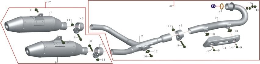 EGZOST SOL 2V (17HP)