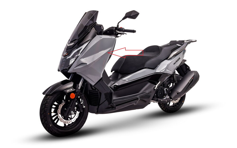 REGAL RAPTOR Max 125 Ön Far Yan Grenaj Nardo Gri Sol