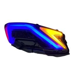 HONDA PCX 2021 - 2024 UYUMLU RGB LED TELEFON KONROLLÜ ARKA STOP TAKIMI BLUETOOTH