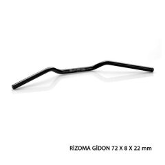 UNİVERSAL RİZOMA GİDON SİYAH 72 X 8 X 22 mm