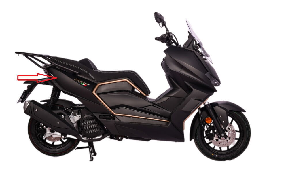REGAL RAPTOR Xsuv 250 Sele Altı Grenaj Sağ Mat Siyah