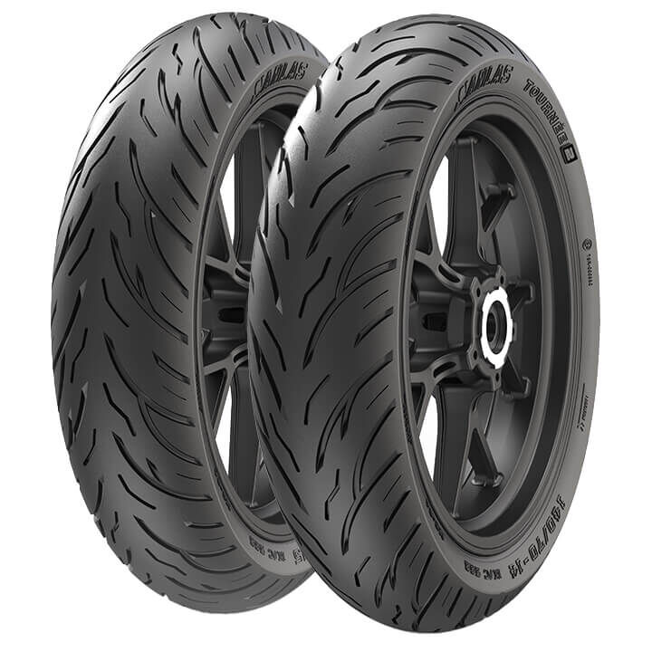 KUBA ANLAS AROME 125 PRO ÖN 100/80-14 ARKA 120/70-14 TAKIM LASTİK TOURNEE 2