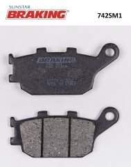 Kawazaki Z 650 (ER650) YARI METALİK ARKA FREN BALATASI