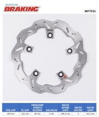 Suzuki TLR 1000 SUZUKI GSX-S / F ABS / KATANA DALGALI ARKA FREN DİSKİ