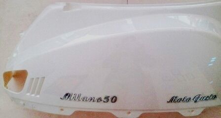 RMG MOTO GUSTO MILANO 50 SELE YAN KAPAK SAG BEYAZ