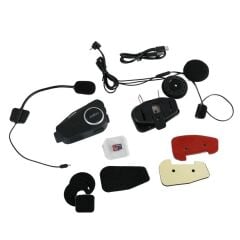 JİEKAİ JK-6000K MOTOSİKLET KAMERALI İNTERCOM İKİLİ EŞLEŞME ( HAFIZA KART HEDİYELİ )