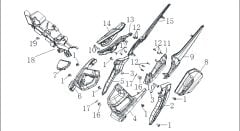 VOGE 500 AC YAN PLASTİK SAĞ DEKOPRATİF