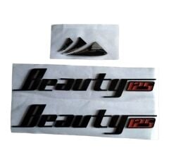 STİKER SETİ BEAUTY 125