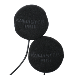 Knmaster KN2300 Motosiklet Kask İnterkom Bluetooth Intercom Kulaklık Seti SİYAH