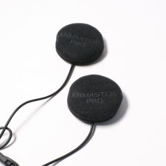 Knmaster KN2300 Motosiklet Kask İnterkom Bluetooth Intercom Kulaklık Seti GRİ