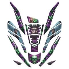 HONDA PCX 2021 - 2024 UYUMLU TANK PAD SET 011