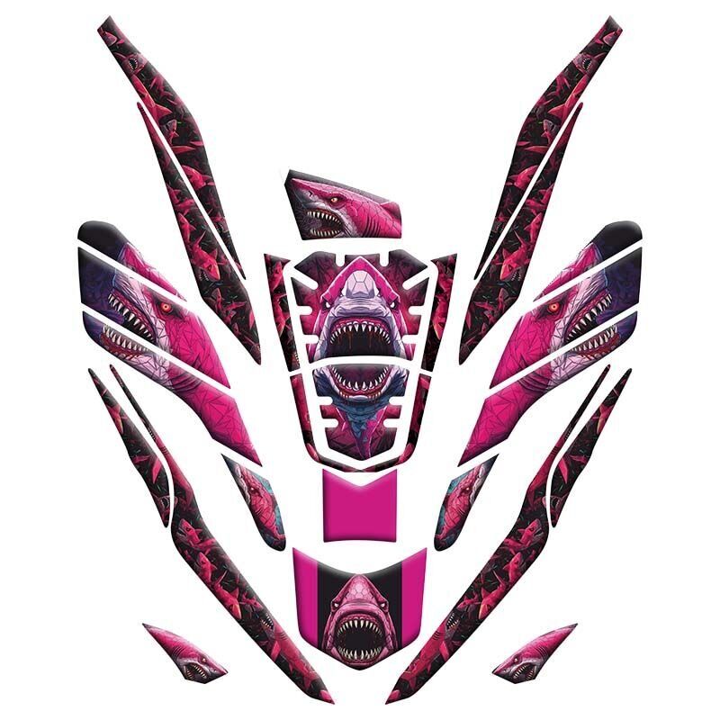 HONDA PCX 2021 - 2024 UYUMLU TANK PAD SET 012