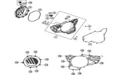 YUKİ DIRTY PAWS Z300 DEBRİYAJ KAPAK CONTASI