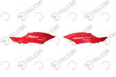 ARKA KARENAJ SAĞ SOL KIRMIZI TAKIM-DOLPHIN Falcon