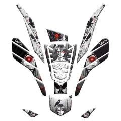 HONDA PCX 2021 - 2024 UYUMLU TANK PAD SET 014