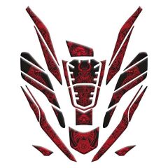 HONDA PCX 2021 - 2024 UYUMLU TANK PAD SET 017