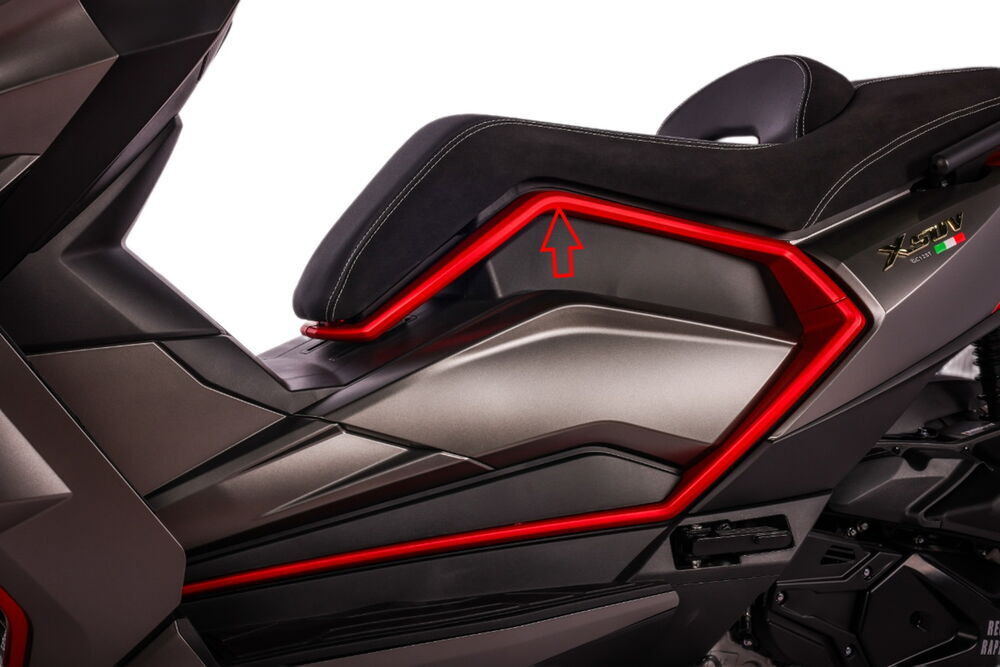 REGAL RAPTOR Xsuv 250 Sele Altı Kedor Kapağı Mat Kırmızı Sol