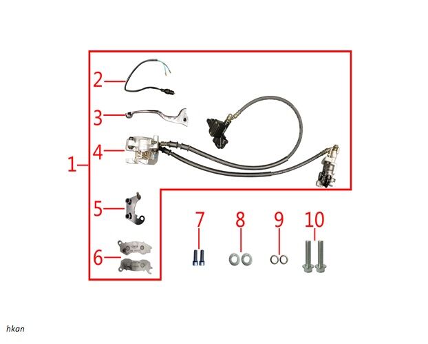 ÖN FREN MERKEZİ ( RİSOTTO 125 )