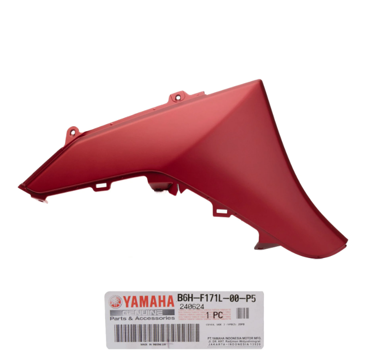 Yamaha Nmax 125 Nmax 155 Sol Alt Marşbiyel Mat Kırmızı 2021-2024