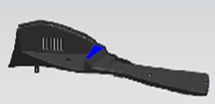 REGAL RAPTOR K1 Ayak Basma Plastiği Sağ