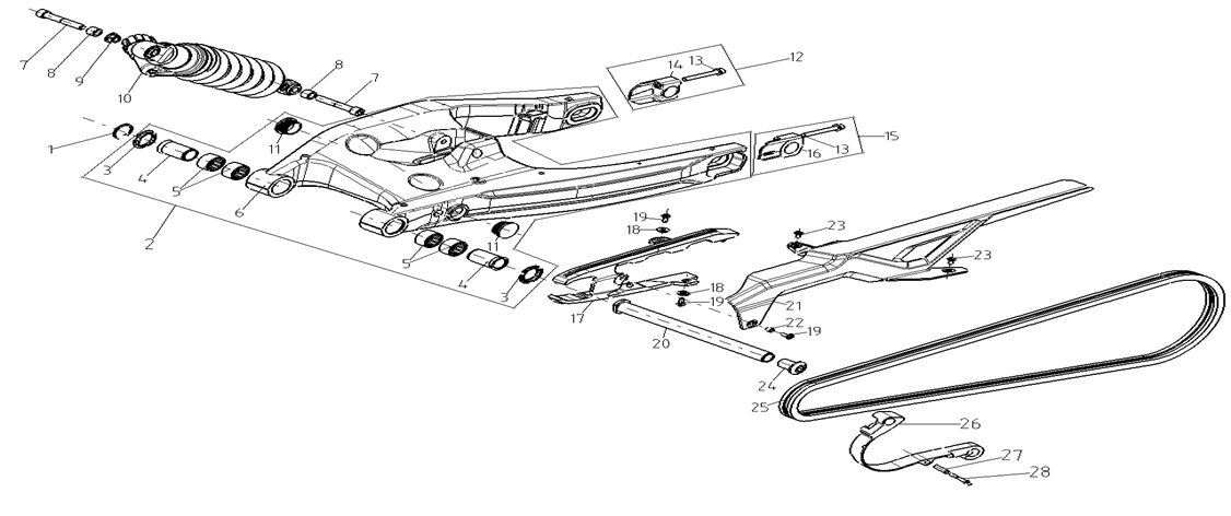 VOGE 900DSX SLIDER BRAKETİ