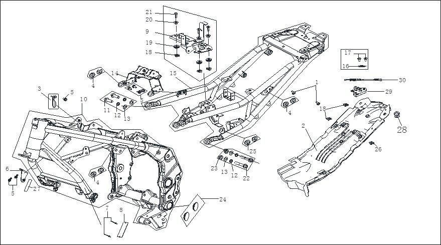 VOGE 500 AC MOTOR ALT KORUMA
