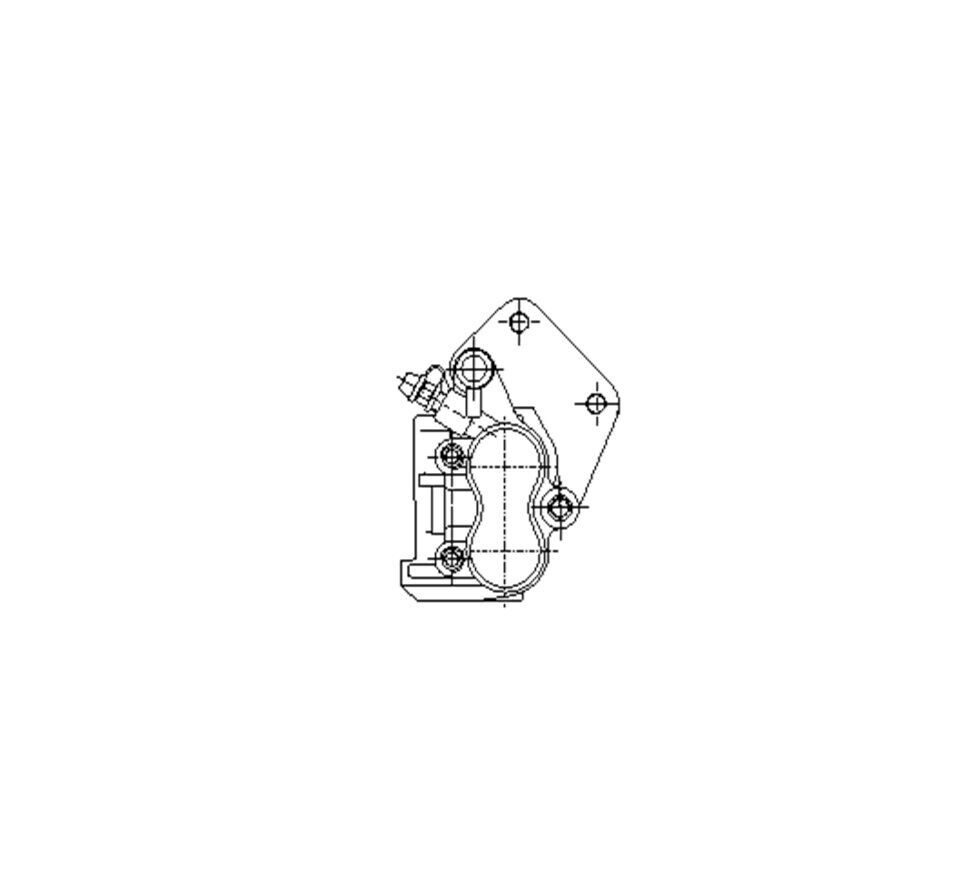 REGAL RAPTOR Max 125 Arka Fren Merkez Komple