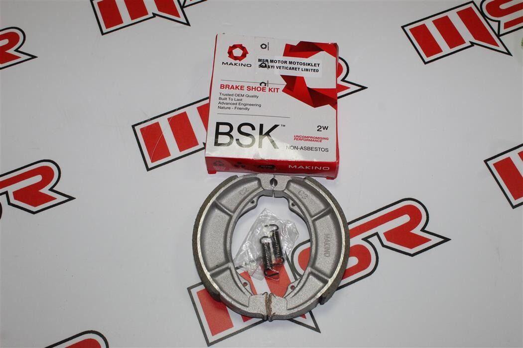 TVS RAİDER 125 -APACHE 150 - WEGO 110 -JUPİTER 110- ZEST 110 -NTORQ 125 ARKA FREN BALATA HİNDİSTAN MAKİNO