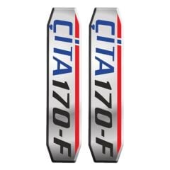 CG AKÜ KAPAK 12 İKİLİ DAMLA ETİKET