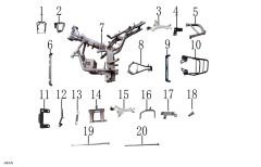 KONTAK BRAKETİ (HAMMER 125)