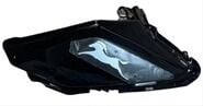 BENZİN DEPO ÖN KAPAK SOL (SİYAH) (N62244900D) TVS RAİDER 125