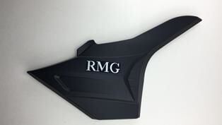 RMG MOTO GUSTO TORNADO YAN KAPAK SAG MAT SIYAH