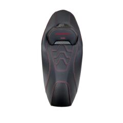 HONDA PCX 2021 - 2025 UYUMLU SPOR BEL DESTEKLİ KIRMIZI KOLTUK SELE