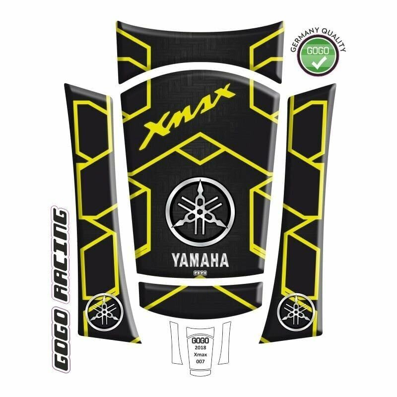 YAMAHA XMAX 2018 - 2022 UYUMLU Tank Pad 013