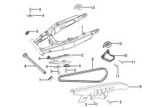 YUKİ YK250GY-7 ZİNCİR GERGİSİ SAĞ