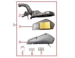 HAVA FİLTRESİ SET ( RİSOTTO 125 )