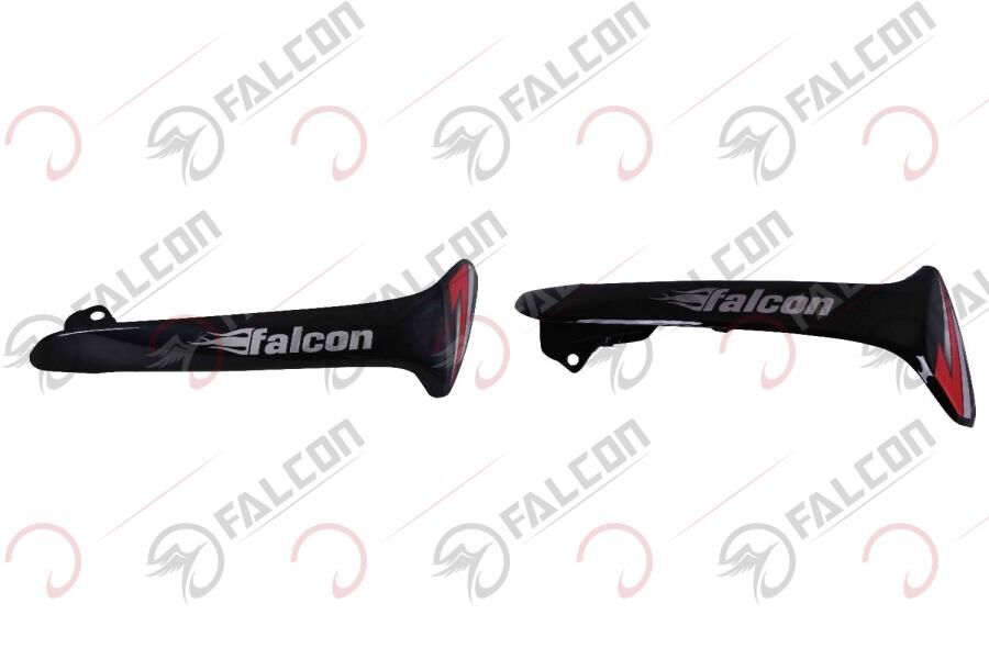 Falcon Magic 100 Dış Dizlik Sağ Sol Siyah Takım