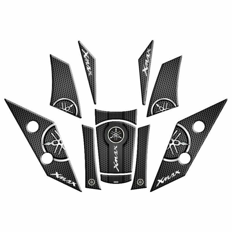 YAMAHA XMAX 2018 - 2022 UYUMLU Tank Pad Set 006