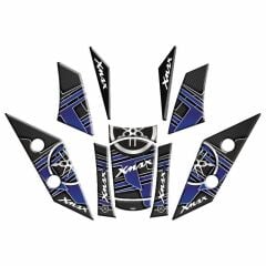 YAMAHA XMAX 2018 - 2022 UYUMLU Tank Pad Set 008