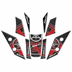 YAMAHA XMAX 2018 - 2022 UYUMLU Tank Pad Set 009