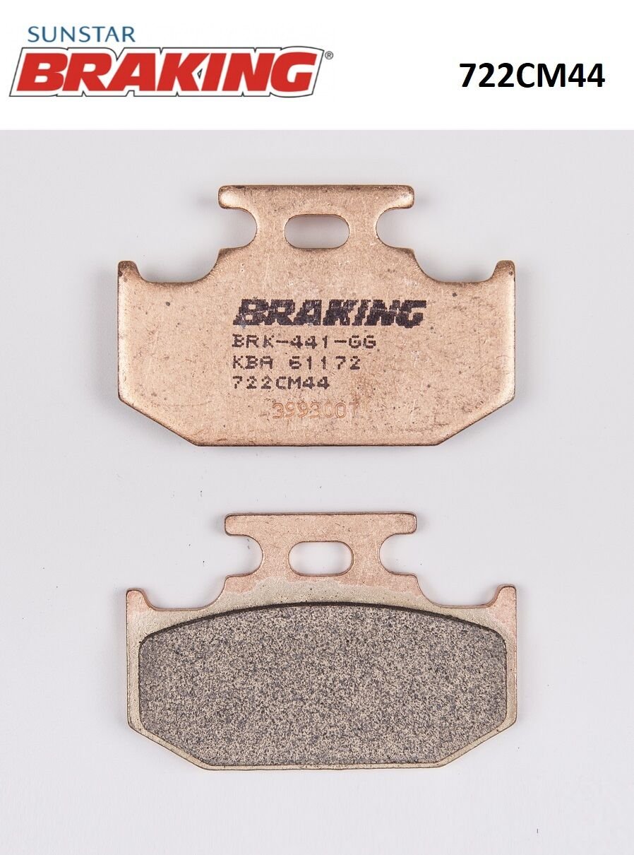 Kawazaki KDX 200 SİNTERLİ ARKA FREN BALATASI