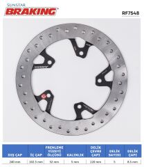 Aprilia SL SHIVER 750 APRILIA CAPONORD 1200 / PIAGGIO BEVERLY 300 YUVARLAK ARKA FREN DİSKİ