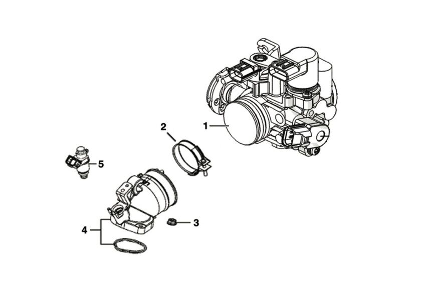 YUKİ STORM 125 ENJEKSİYON MANİFOLTU