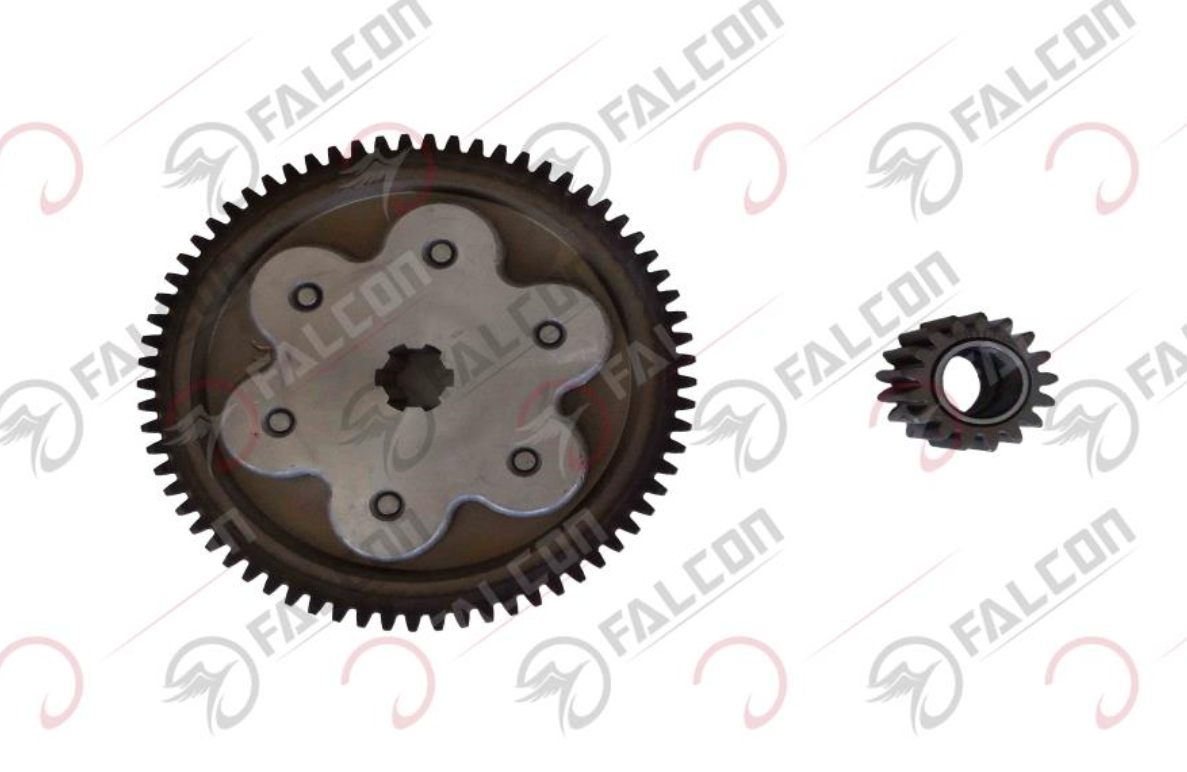 DEBRİYAJ MERKEZ DİŞLİSİ (69) VE KARŞILIĞI VE BURCU KOMPLE-MAGİC 100 Falcon